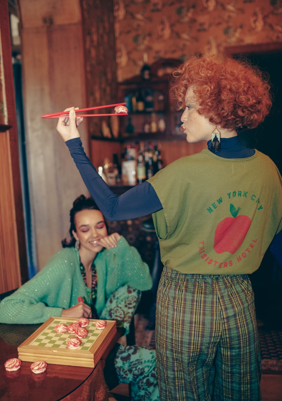 Camiseta Apple Sisters Department